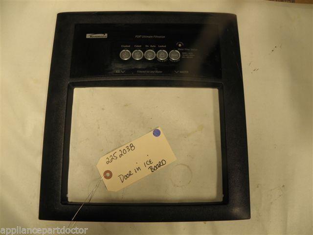 KENMORE REFRIGERATOR 2252038 ICE IN DOOR COVER *SOME SCRATCHES USED PART KENMORE REFRIGERATOR 2252038 ICE IN DOOR COVER *SOME SCRATCHES USED PART